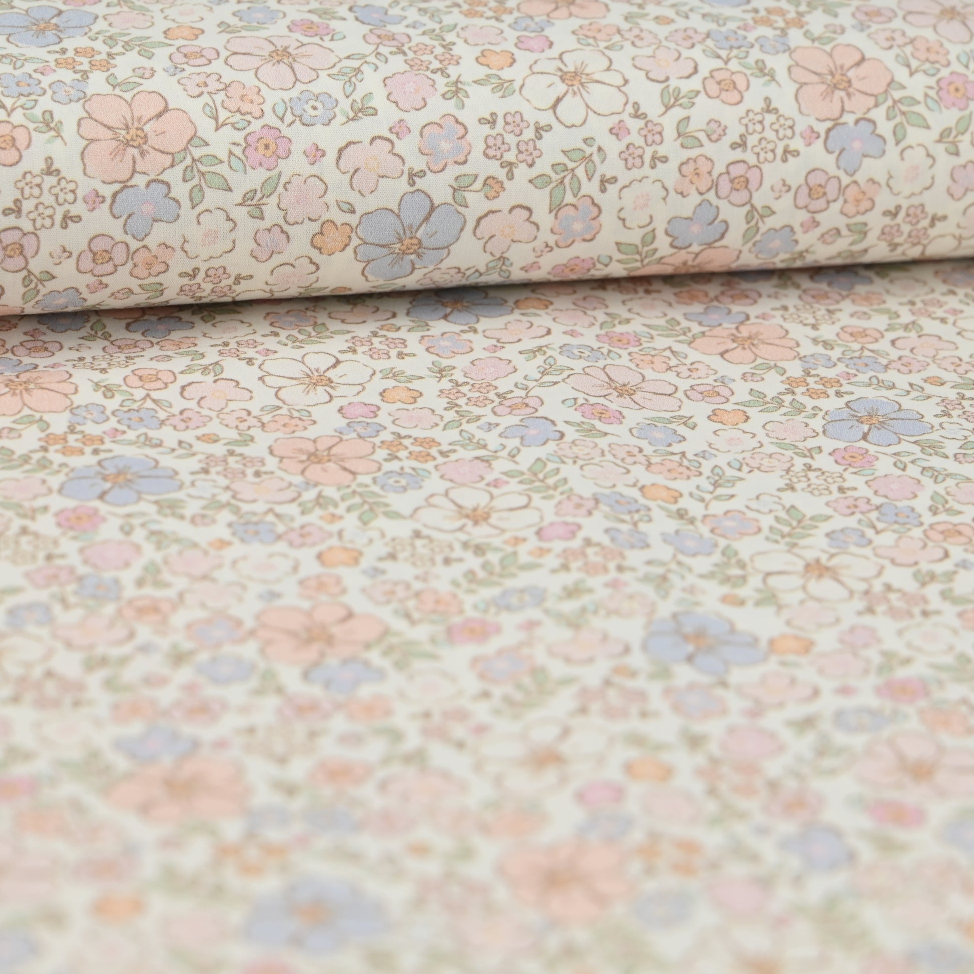 Popeline Blumen pastell - elli&else