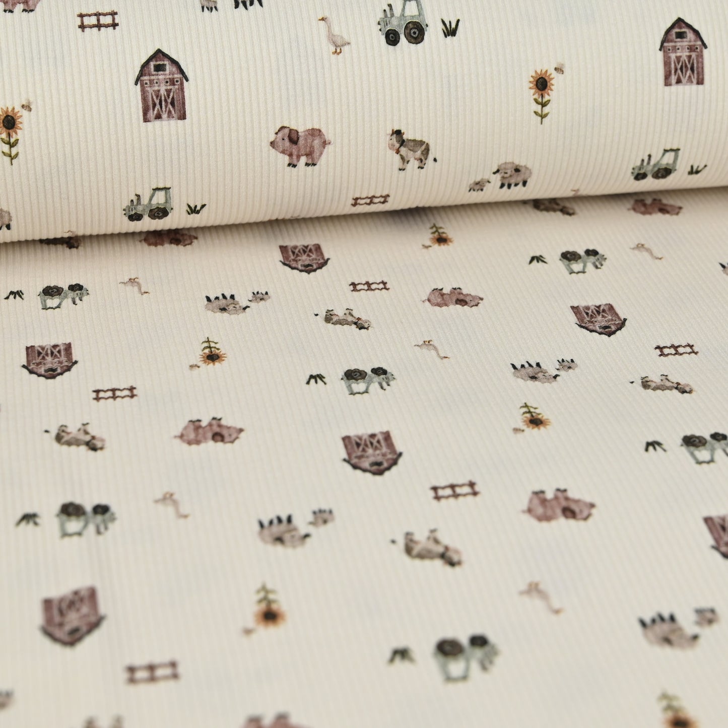 Rib Jersey Bauernhof mini - elli&else