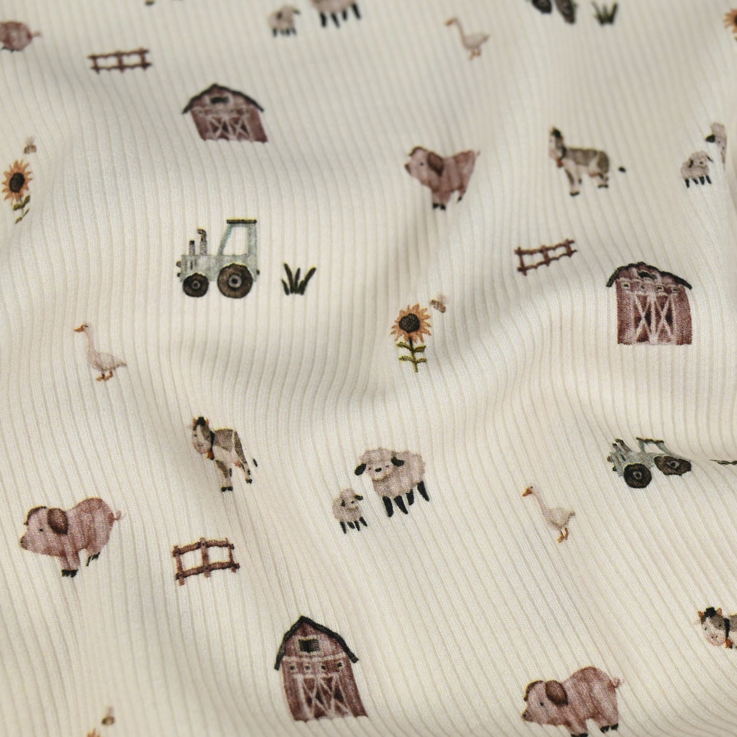 Rib Jersey Bauernhof mini - elli&else