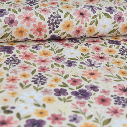 Popeline Blüten Aquarell - elli&else