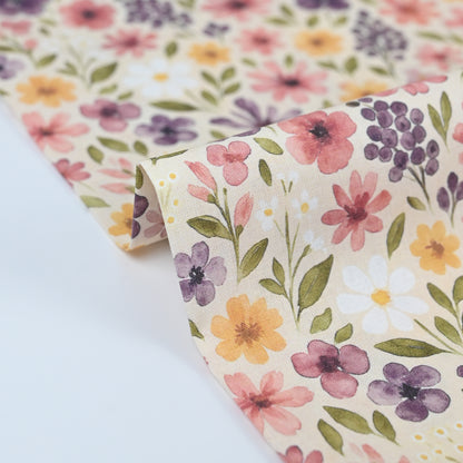 Popeline Blüten Aquarell - elli&else