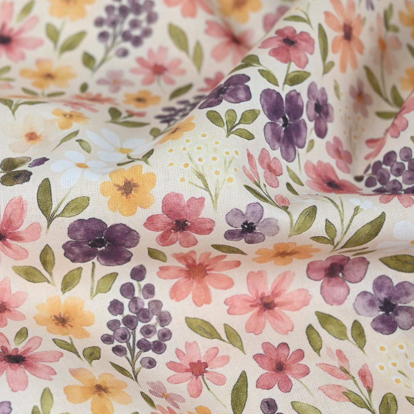 Popeline Blüten Aquarell - elli&else