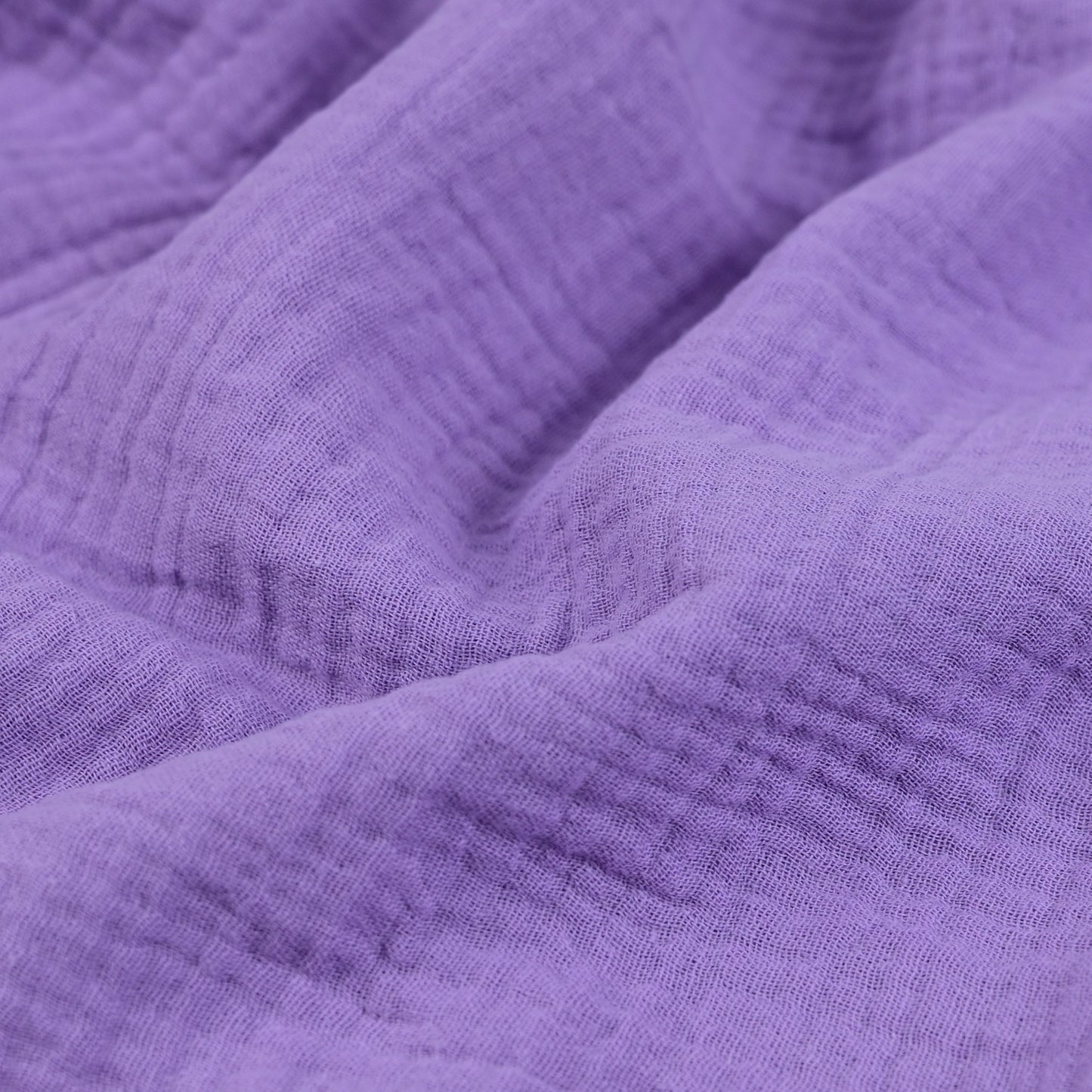 Bio Musselin dark lilac