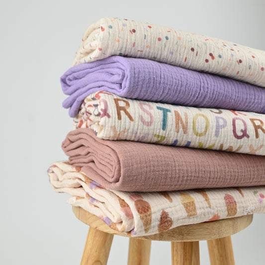Musselin Eiscreme | Family Fabrics