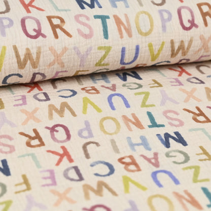 Musselin ABC | Family Fabrics