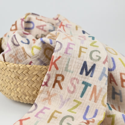 Musselin ABC | Family Fabrics
