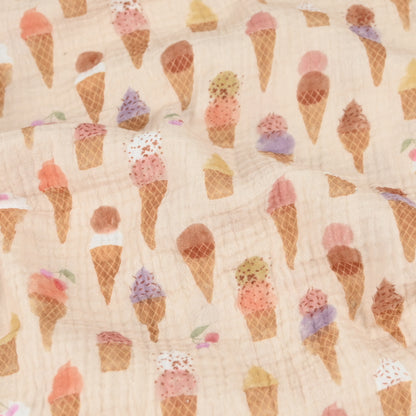 Musselin Eiscreme | Family Fabrics