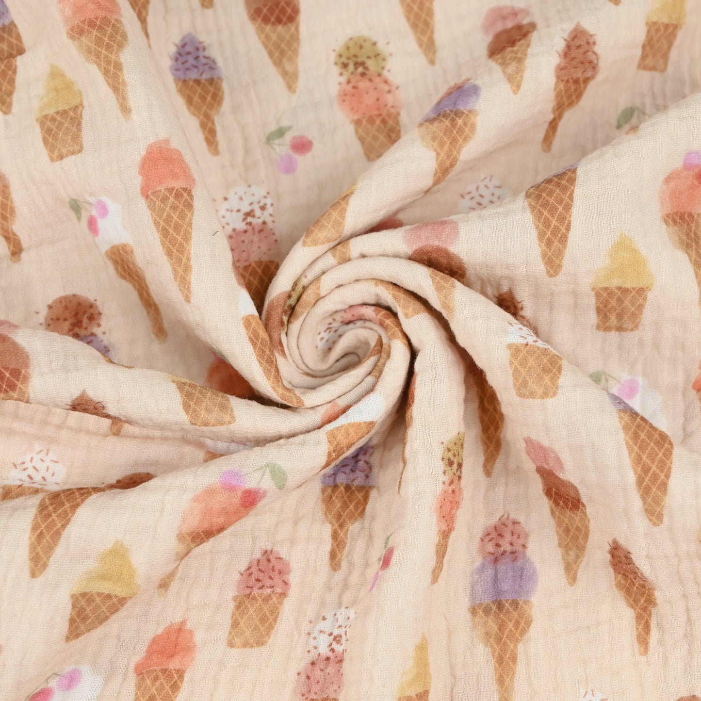 Musselin Eiscreme | Family Fabrics