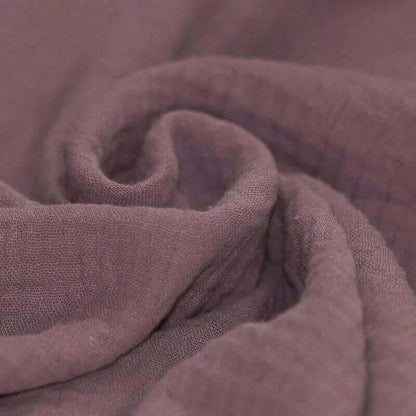 Musselin uni mauve - elli&else