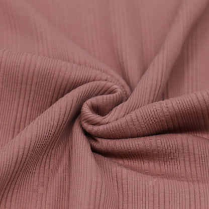 Rib Jersey mit unregelmäßigen Rippen
