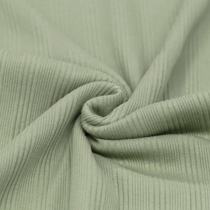 Rib Jersey mit unregelmäßigen Rippen