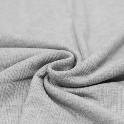 Rib Jersey mit unregelmäßigen Rippen