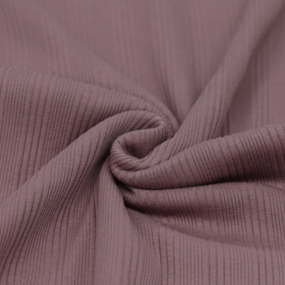 Rib Jersey mit unregelmäßigen Rippen