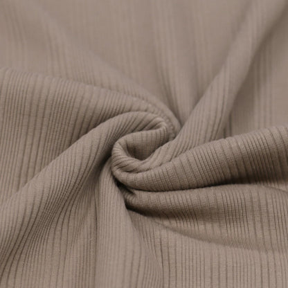 Rib Jersey mit unregelmäßigen Rippen