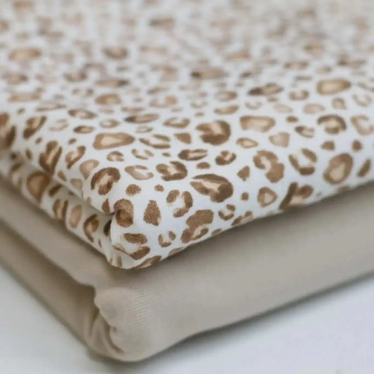 Jersey Stoff Leopard - Stoff bei elli&else