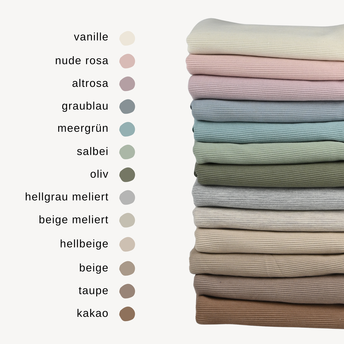 Rippjersey Ottoman