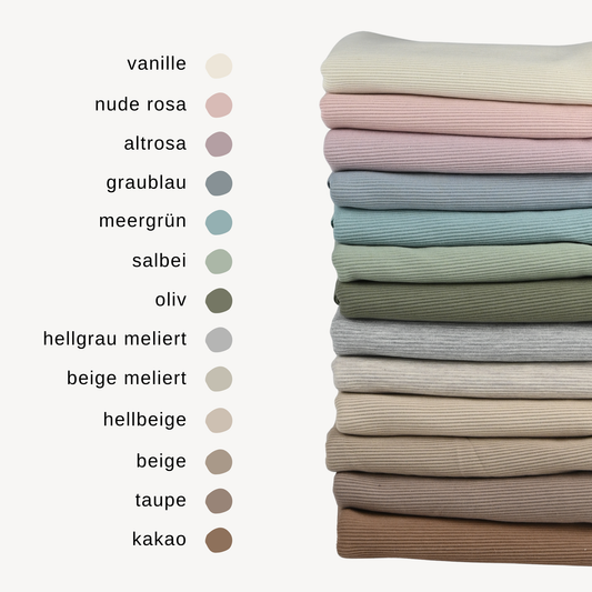 Rippjersey Ottoman