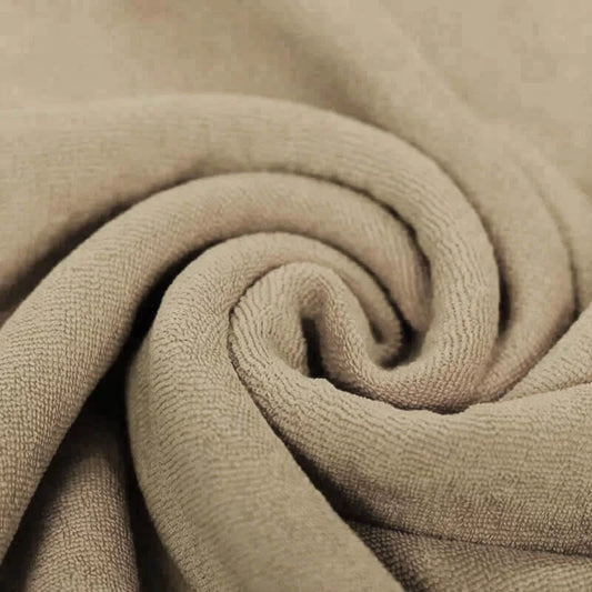 Stretch Frottee beige