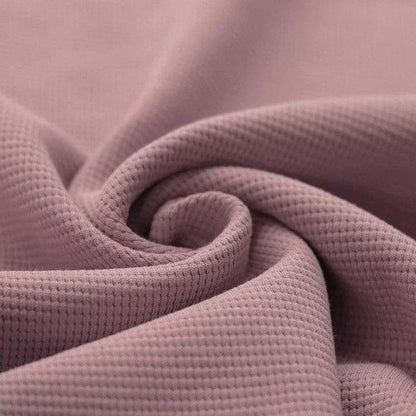 Waffelstrick Jersey altrosa - elli&else