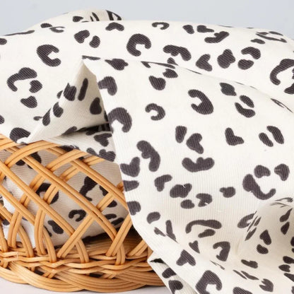 Babycord Leo Print - Stoff bei elli&else