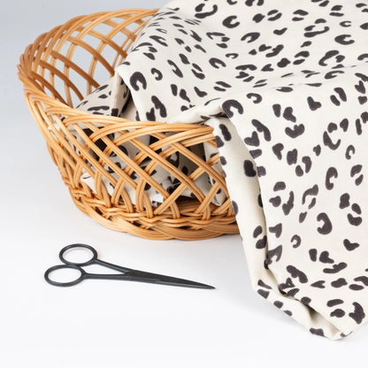 Babycord Leo Print - Stoff bei elli&else