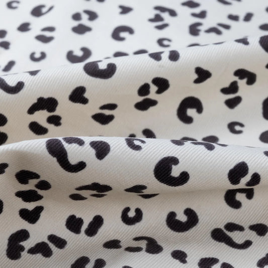 Babycord Leo Print - Stoff bei elli&else