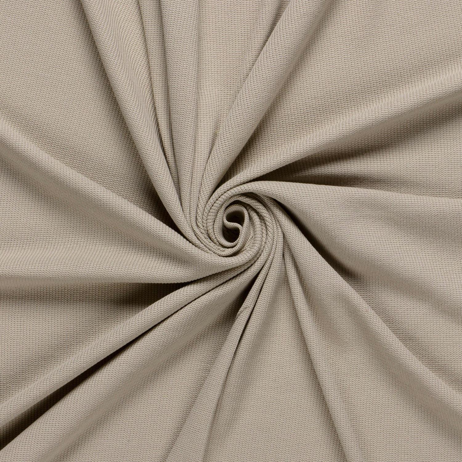 Baumwoll - Strickstoff beige Meterware - elli&else