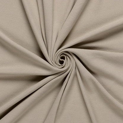 Baumwoll - Strickstoff beige Meterware - elli&else