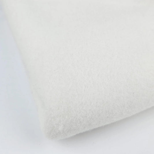Bio - Baumwollfleece - natural white Meterware - elli&else