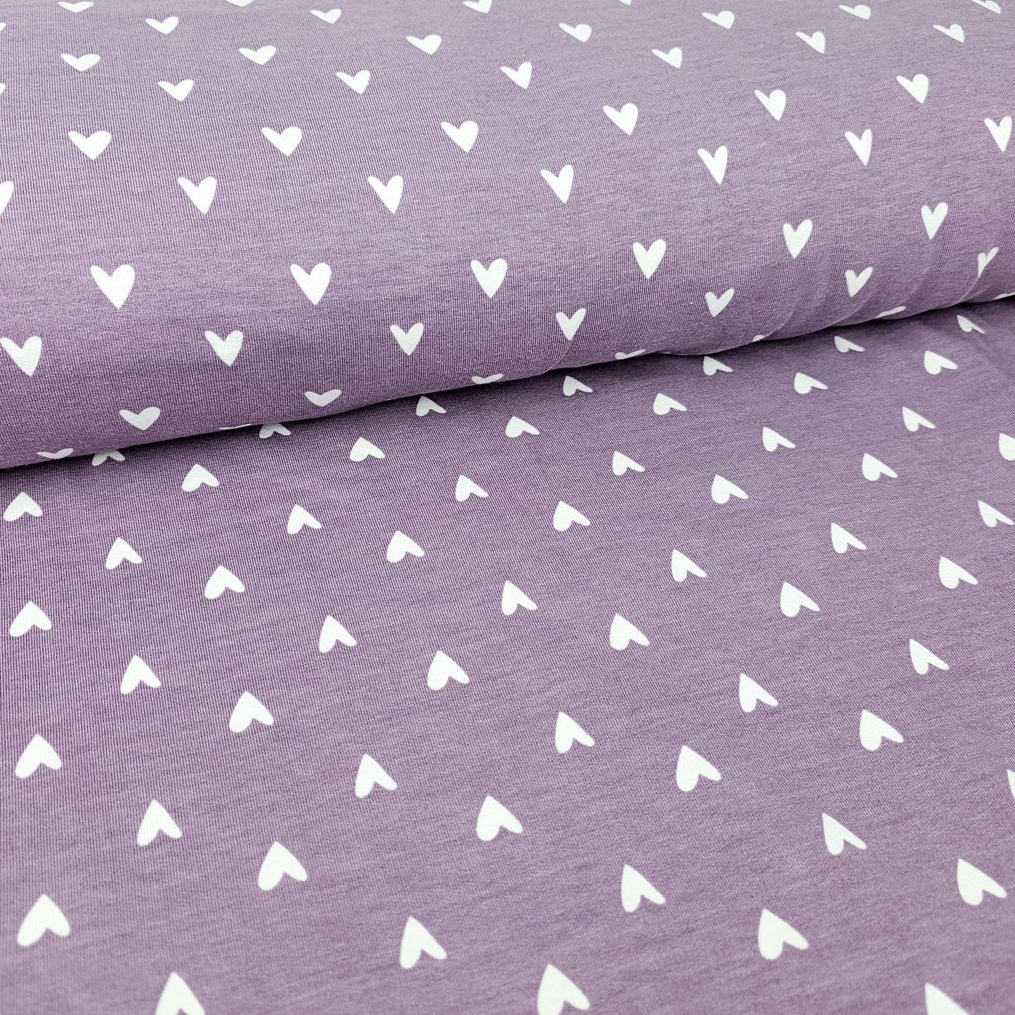 Bio French Terry Herzen dusty lila - elli&else