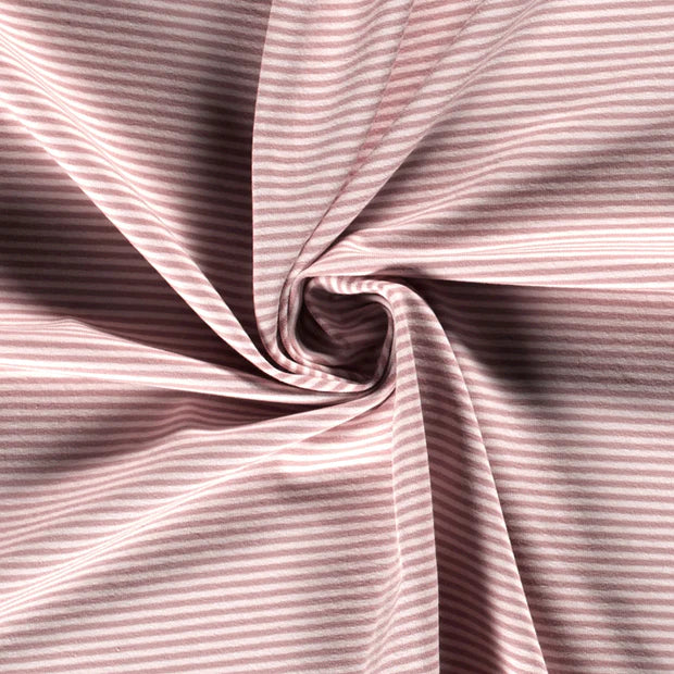 Jersey Streifen hell mauve - elli&else