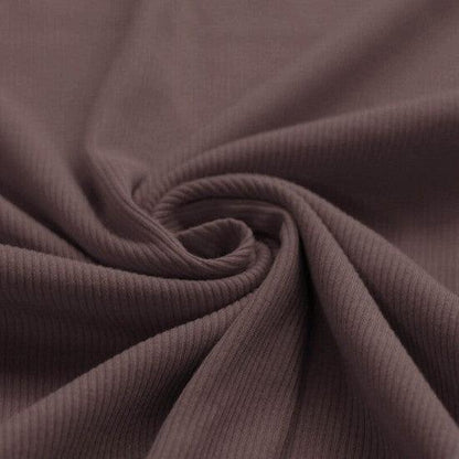 Rib Jersey dunkle mauve - elli&else