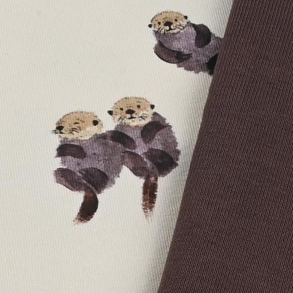 French Terry Otter and Friends - Stoff bei elli&else