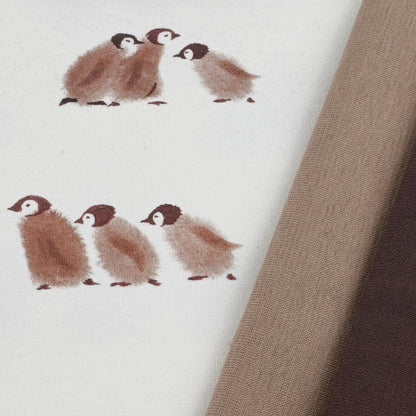 French Terry Pinguine von Family Fabrics - Stoff bei elli&else