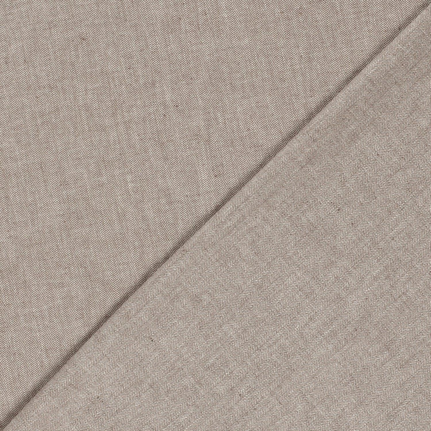 Halbleinen mit Frischgrätmuster Meterware - elli&else