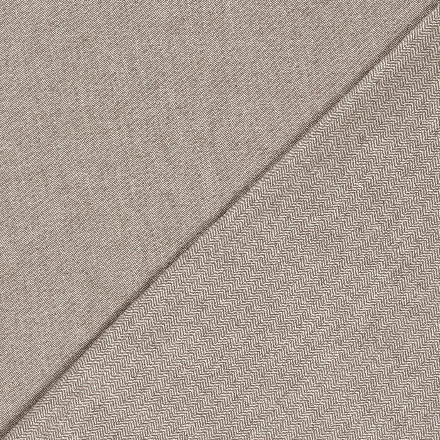 Halbleinen mit Frischgrätmuster Meterware - elli&else