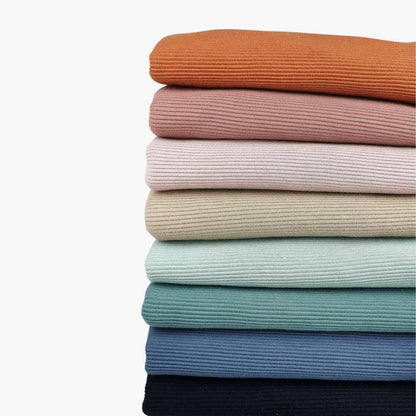 Ottoman Rippjersey in verschiedenen Farben - elli&else