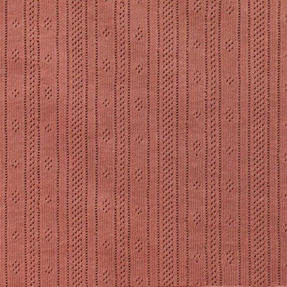 Pointoille Feinstrick Jersey lehm rosa - elli&else