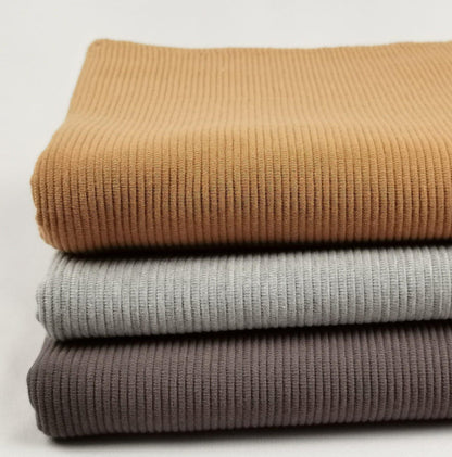 Ottoman Rippjersey in Naturfarben - elli&else
