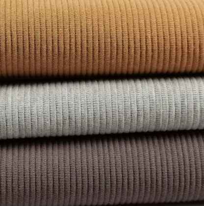 Ottoman Rippjersey in Naturfarben - elli&else