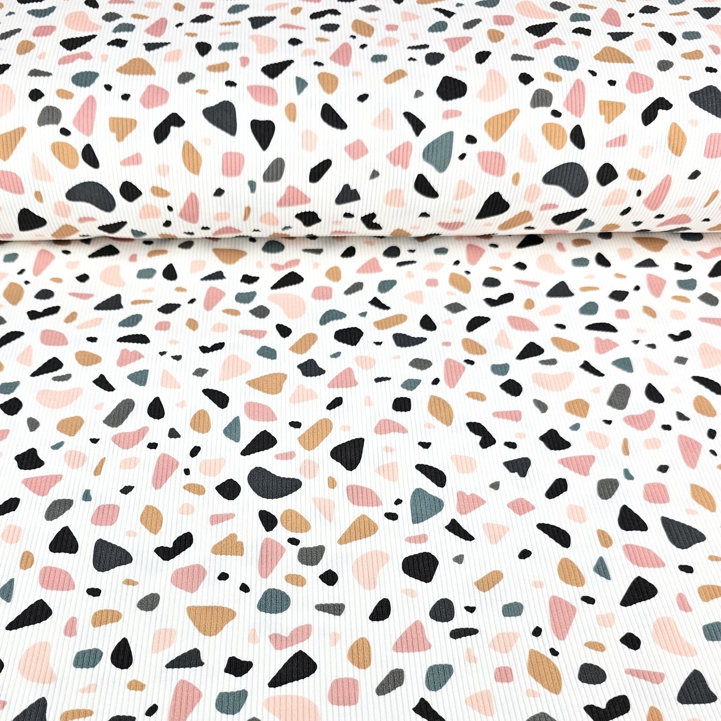 Rib Jersey Terrazzo