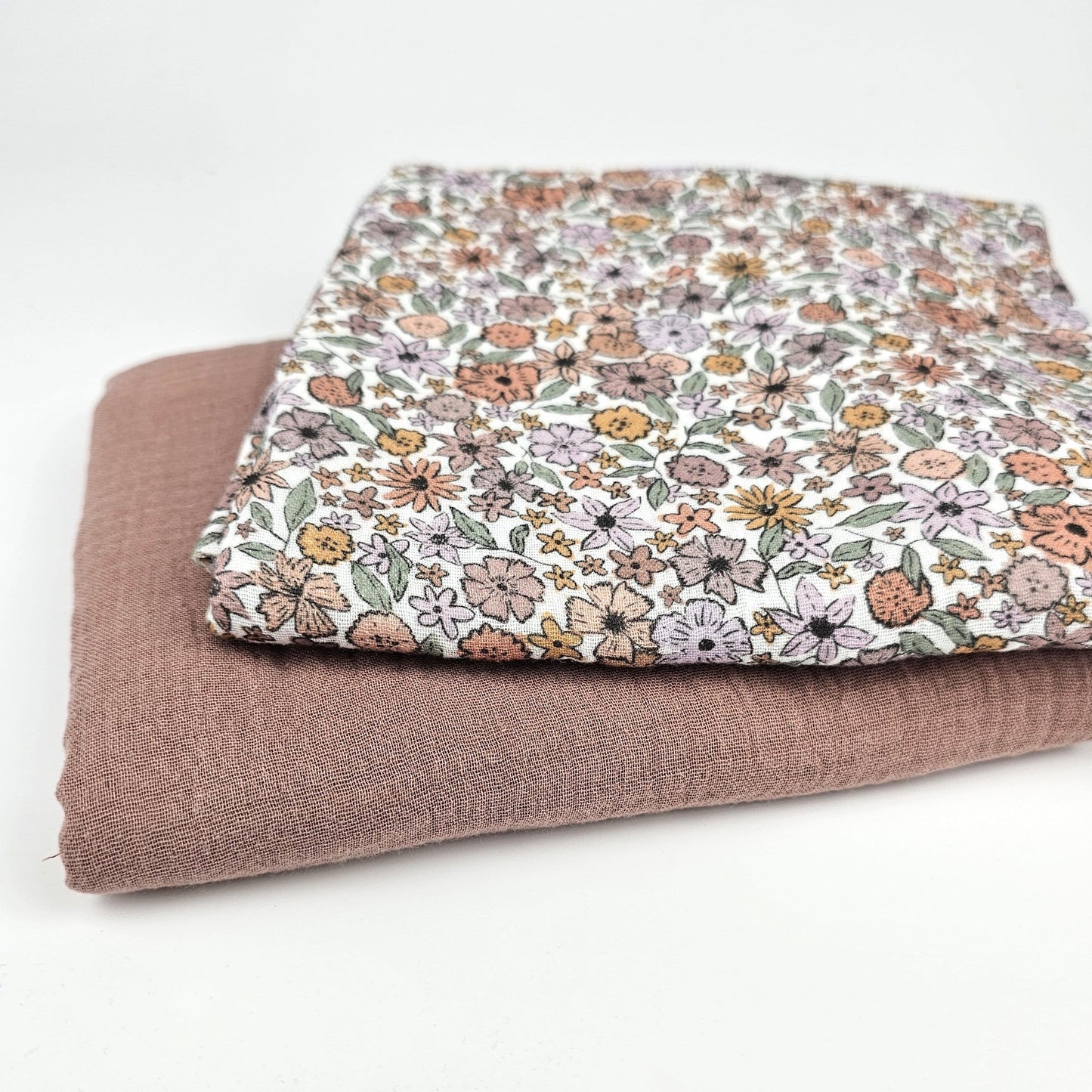 Musselin Boho Blumen - Family Fabrics