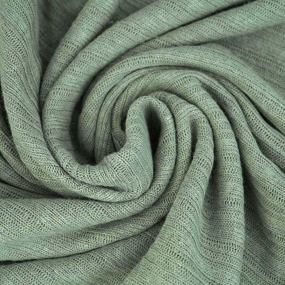 Bio Leinenstrick silver green von Stoffonkel - elli&else