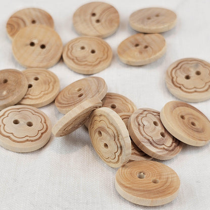 Holzknopf Blume - elli&else