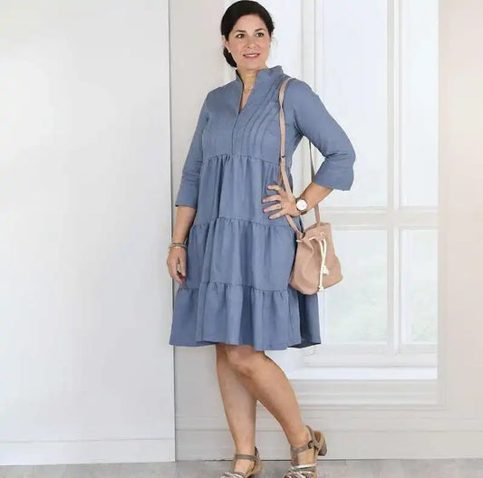 Biesen-Kleid & Tunika | lillesol women No.64 - Stoff bei elli&else