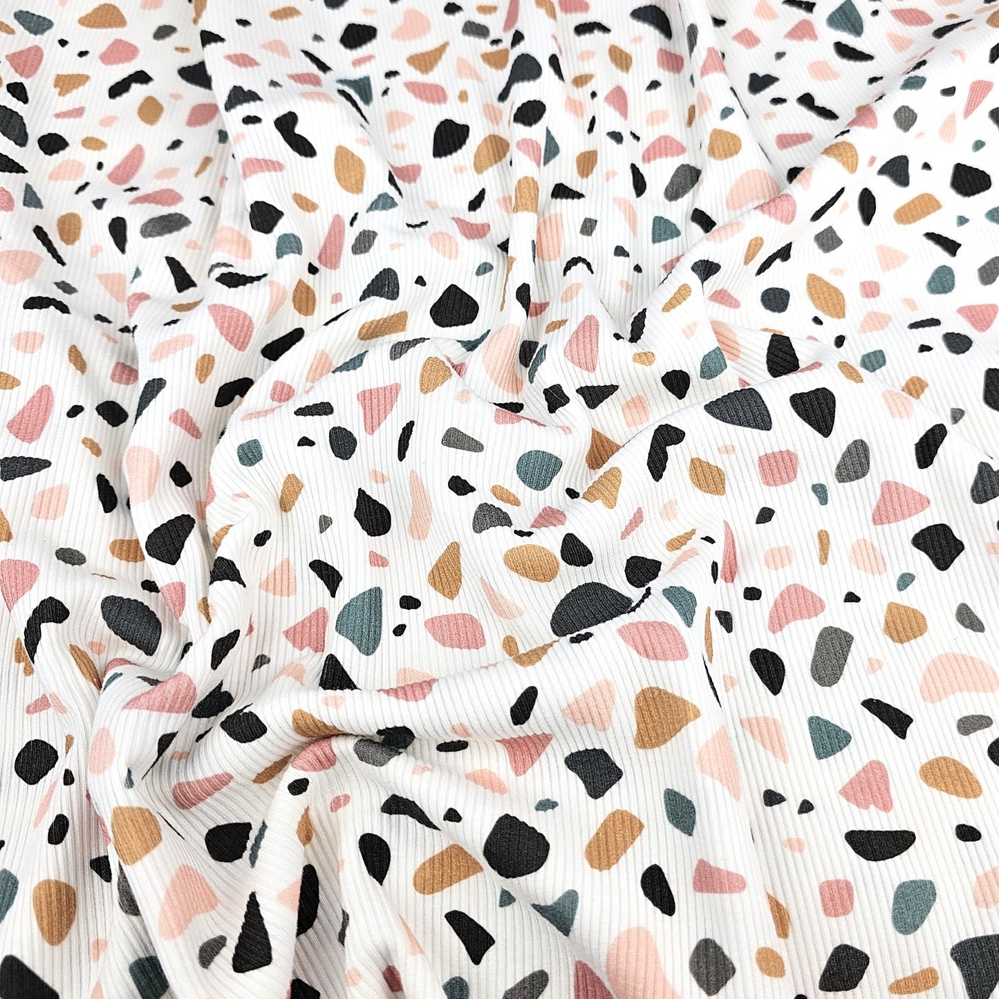 Rib Jersey Terrazzo