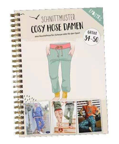 Schnittmuster Cozy Hose Damen Gr. 34-50 - Stoff bei elli&else