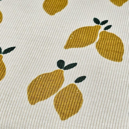 Bio Rib Jersey Zitrone - elli&else