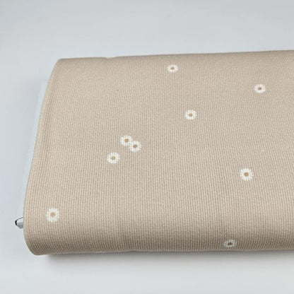 Rib Jersey Daisy beige - elli&else
