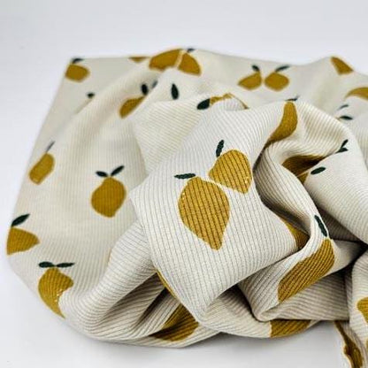 Bio Rib Jersey Zitrone - elli&else
